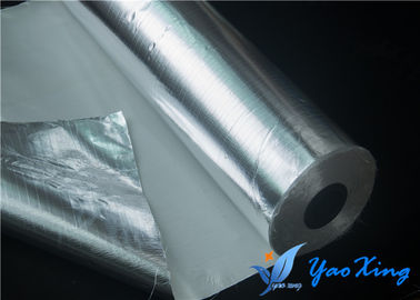 0,4mm Lá nhôm chống cháy Vải sợi thủy tinh Độ bền kéo cao