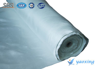 Vải sợi thủy tinh tráng silicon dày 0,4mm cho rèm chống cháy