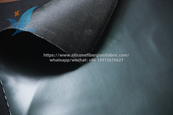 Vải silicone sợi thủy tinh chống tĩnh được chứng nhận 1,2 mm cho cách nhiệt nhà máy điện nhiệt