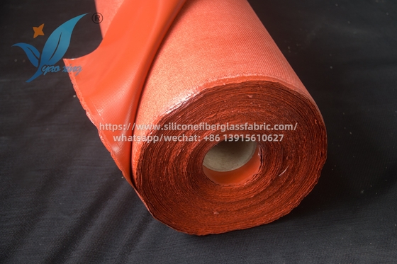 Tải sợi thủy tinh silicone mềm chống cháy Độ bền cao cho cửa cháy