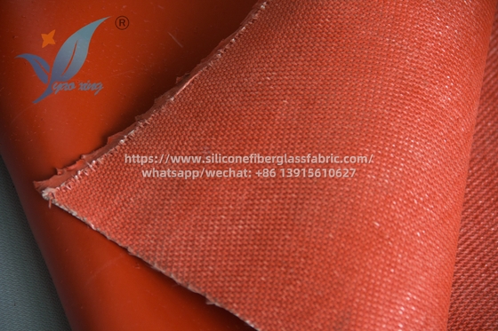 4mm chống lão hóa vải sợi thủy tinh silicone sử dụng công nghiệp kích thước tùy chỉnh