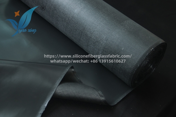 0.4mm chống cháy vải rèm silicone nhẹ