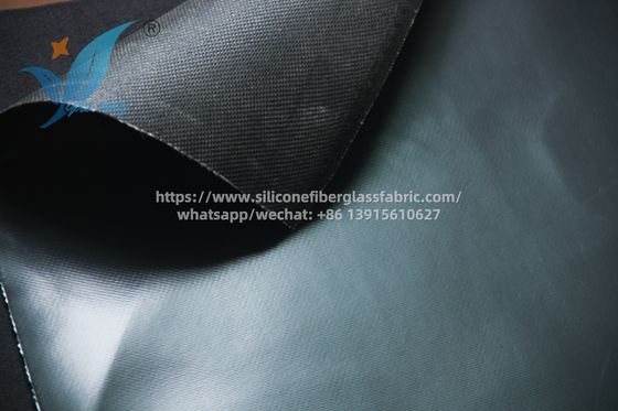 Vải sợi thủy tinh phủ cao su silicone công nghiệp cho nhà máy thép và nhà máy điện