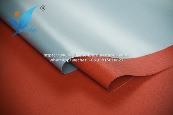 50m công nghiệp silicone phủ sợi thủy tinh vải 200 độ C chống lão hóa