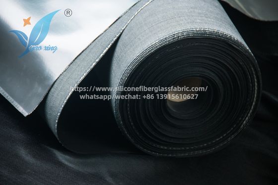 Một mặt 3mm Silicone phủ lớp cách nhiệt vải sợi thủy tinh