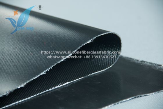 Một mặt 3mm Silicone phủ lớp cách nhiệt vải sợi thủy tinh