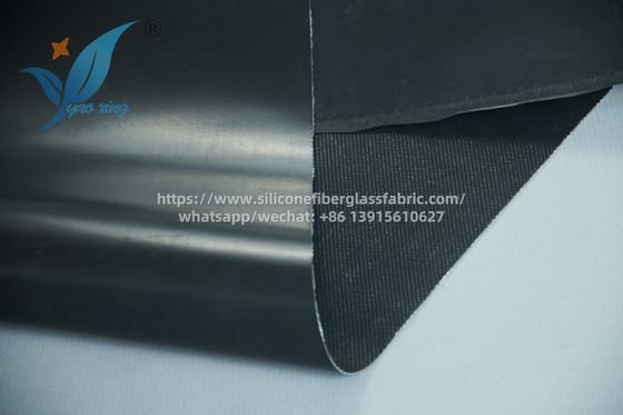 Vải sợi thủy tinh silicone chống cháy 1.1mm cho Nhà máy nhiệt điện
