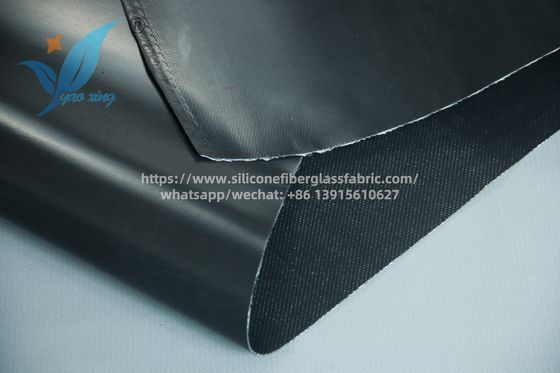 Vải sợi thủy tinh silicone chống cháy 1.1mm cho Nhà máy nhiệt điện