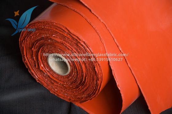 Vải Silicone Chuyên Nghiệp Kiểu Dệt Chéo 3.0mm Hai Mặt Chịu Nhiệt Độ Cao Lên Đến 200C
