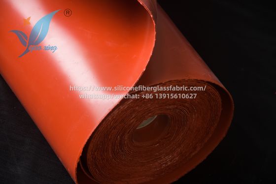 4.0mm Khả năng chống cháy vải sợi thủy tinh silicone chất lượng công nghiệp bền