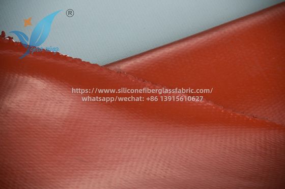 4.0mm Khả năng chống cháy vải sợi thủy tinh silicone chất lượng công nghiệp bền