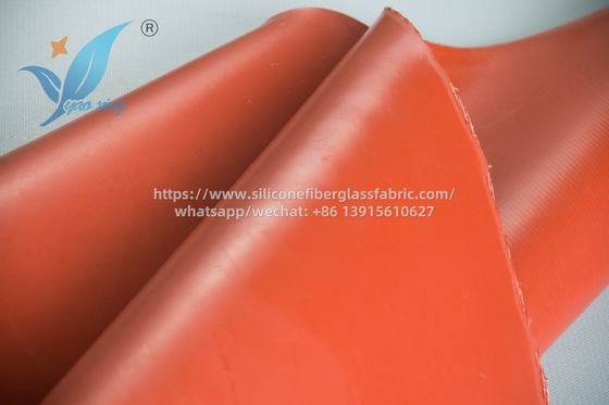 Vải sợi thủy tinh được phủ silicone vải gia công đóng tàu