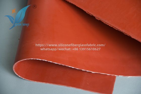 Vải sợi thủy tinh được phủ silicone vải gia công đóng tàu