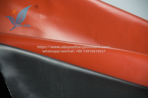 Vải sợi thủy tinh tráng silicone chịu nhiệt kích thước tùy chỉnh
