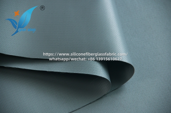 Vải sợi thủy tinh tráng silicone chống cháy 0.3mm hai mặt