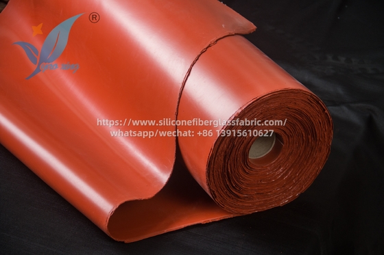 Vải sợi thủy tinh phủ silicone nhiệt độ cao -40 °C đến 200 °C