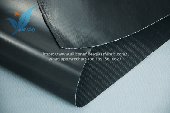 Vải hàn chống cháy sợi thủy tinh tráng cao su silicone 1mm