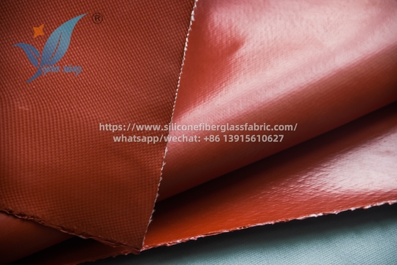 4mm chống lão hóa vải sợi thủy tinh silicone sử dụng công nghiệp kích thước tùy chỉnh