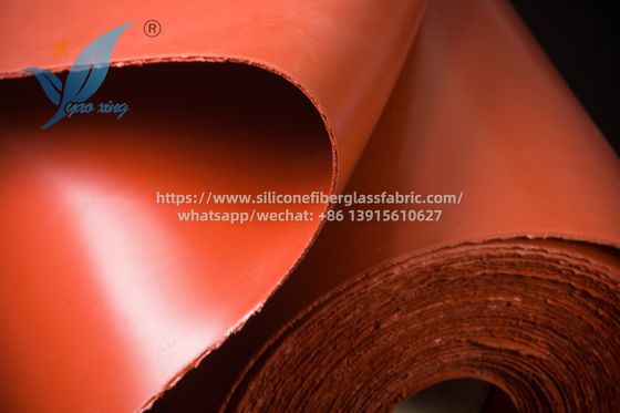 Chăn chữa cháy ngoài trời rộng 1m Vải sợi thủy tinh tráng cao su silicone dày 3.0mm chịu nhiệt
