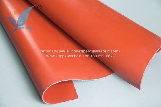 Vải Silicone Chuyên Nghiệp Kiểu Dệt Chéo 3.0mm Hai Mặt Chịu Nhiệt Độ Cao Lên Đến 200C