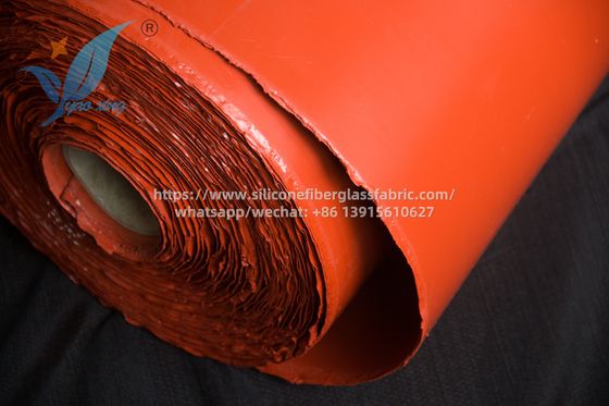 4.0mm Khả năng chống cháy vải sợi thủy tinh silicone chất lượng công nghiệp bền