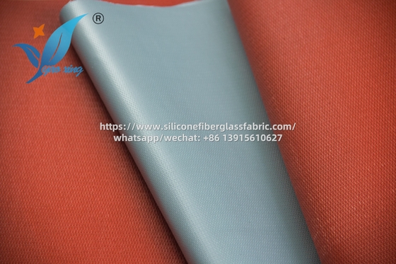 Vải sợi thủy tinh tráng silicone chống cháy 0.3mm hai mặt