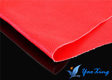Vải sợi thủy tinh tráng silicone 18OZ hai mặt với hiệu suất chống cháy tốt
