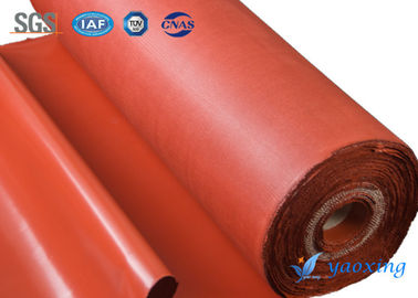 Vải sợi thủy tinh tráng silicon 1,2mm chống cháy và chống lão hóa