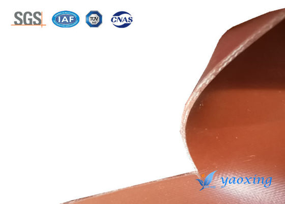 Vải sợi thủy tinh phủ cao su silicone 2.0mm Khả năng chịu nhiệt độ cao