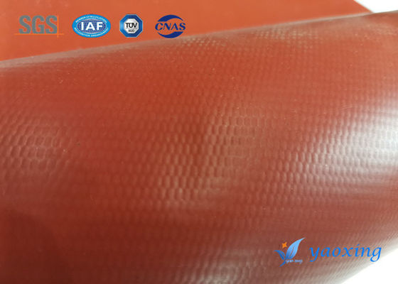 Vải sợi thủy tinh silicon một mặt cách nhiệt