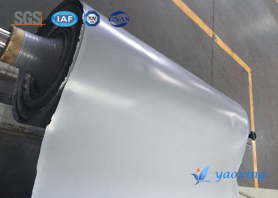 Vải sợi thủy tinh tráng silicone màu xám Tấm chống cháy chống thấm nước
