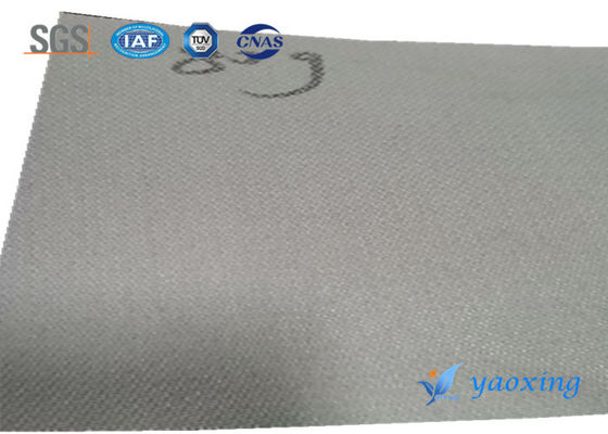 Cao su silicone chống cháy Vải sợi thủy tinh Chống cháy Màu xám