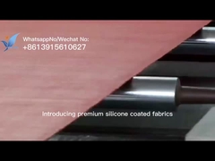 Vải sợi thủy tinh hợp chất cao su silicon cho miếng đệm chịu nhiệt độ cao