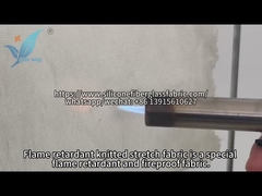 Xét nghiệm cháy vải đàn hồi chống cháy