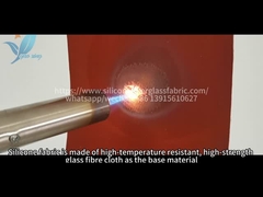 4mm chống lão hóa vải silicone sử dụng công nghiệp kích thước tùy chỉnh