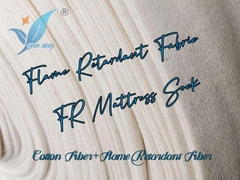 Bao bọc nệm xốp bằng vải cotton chống cháy