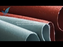 Kháng lão hóa vải sợi thủy tinh silicone vật liệu rào cản chống cháy