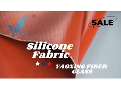 Chăn chữa cháy ngoài trời rộng 1m Vải sợi thủy tinh tráng cao su silicone dày 3.0mm chịu nhiệt